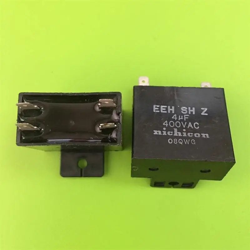 Емкость медная ножка металлизированная пленка емкость EEH SH Z 4UF400V AC кондиционер вентилятор двигатель пусковая Емкость