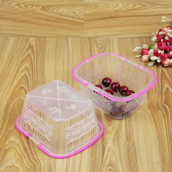 

Plastic Portable Bayberry Strawberry Fruit Picking Small Basket