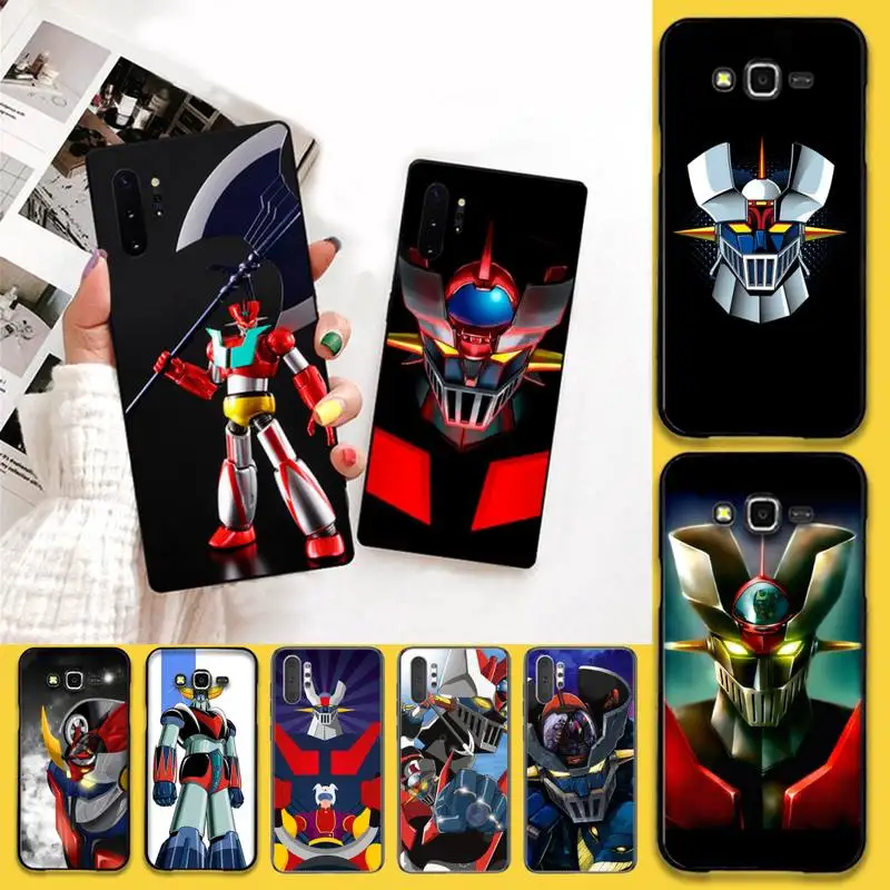 CUTEWANAN Mazinger Z черный мягкий чехол для телефона Samsung Galaxy J7 J8 J6 Plus 2018 Prime Note 7 8 9 10