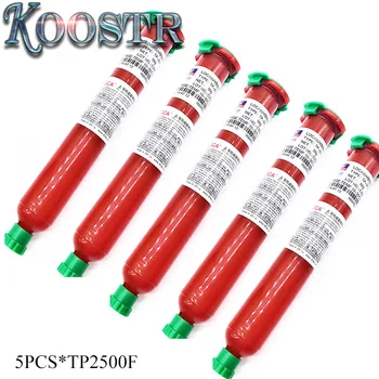 

5pcs TP-2500F Genuine UV glue LOCA Liquid optical clear adhesive UV GLUE 50g Super Glue for Mobile outer glass len LCD repair