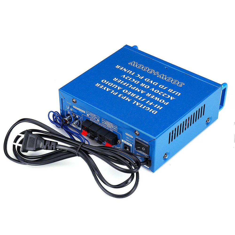 Стерео HIFI Звук MP3 формат двойной каналы Bluetooth Музыка FM Радио Аудио Универсальный Автомобильный новости усилитель карты вставки