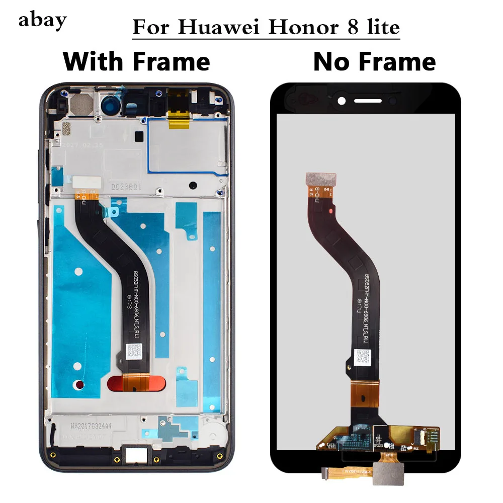 ЖК дисплей для HUAWEI Honor 8 Lite сенсорный экран 5 2 дюйма рамка Huawei фото датчик запасные