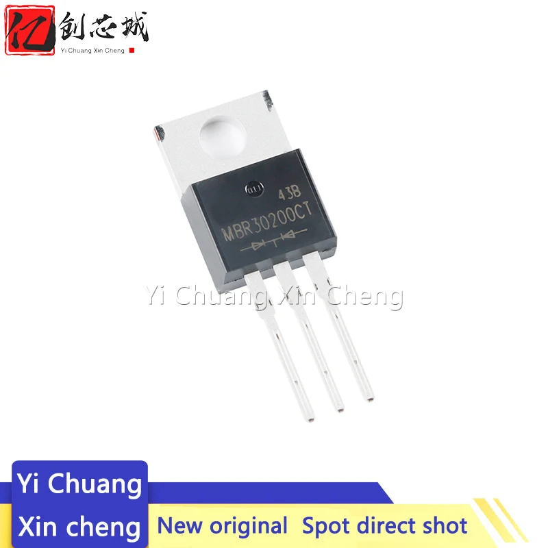 

10 шт. новый оригинальный MBR30200CT TO-220 MBR30200 TO220 MBR30200C 200V 30A в наличии