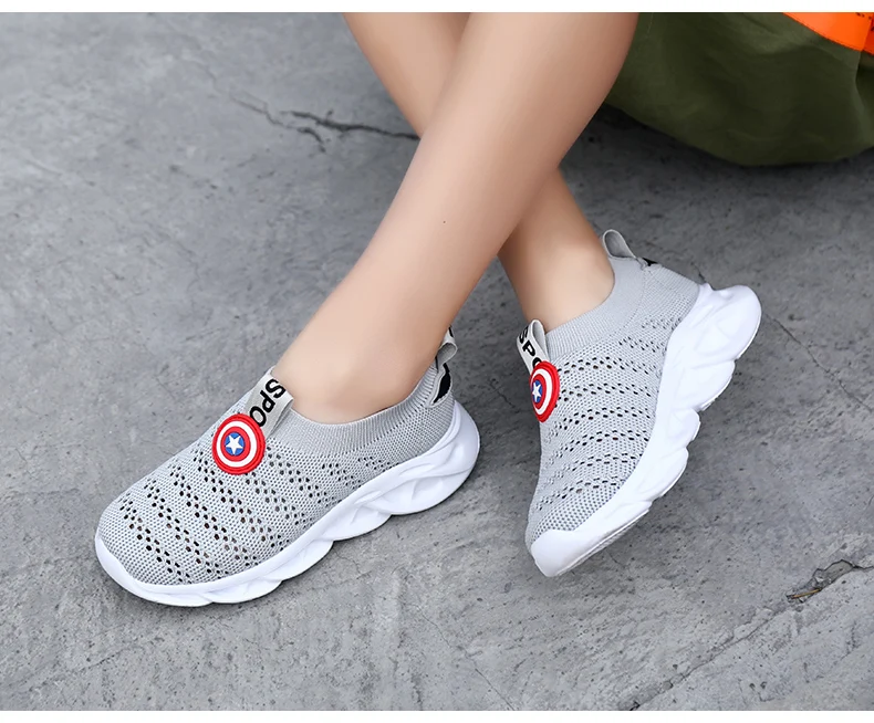 2021 Summer Children Shoes Boys Girls Sneakers Breathable Casual Shoes Fashion Mesh Net Cloth Kids Lightweight Sports Sneakers slippers for boy