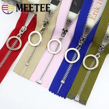 Meetee 2 шт. 20 70 см 3 # металлическая закрывающаяся молния с