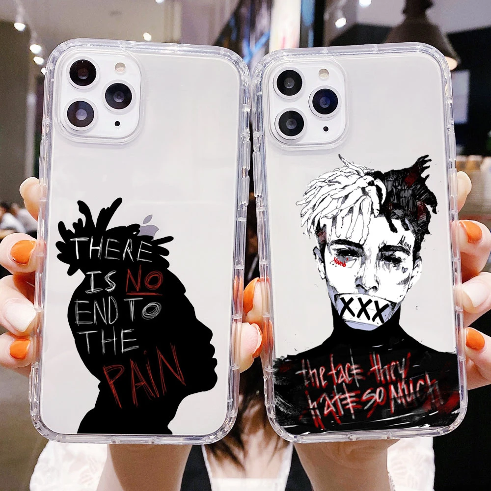 Punqzy Bad Boys Xxxtentacion Rapper Phone Case For Iphone 12 Pro 11 Pro Max 6s 8 7 Plus Xr Xs Max Tpu Case For Iphone 13 Pro Max Mobile Phone Cases Covers Aliexpress