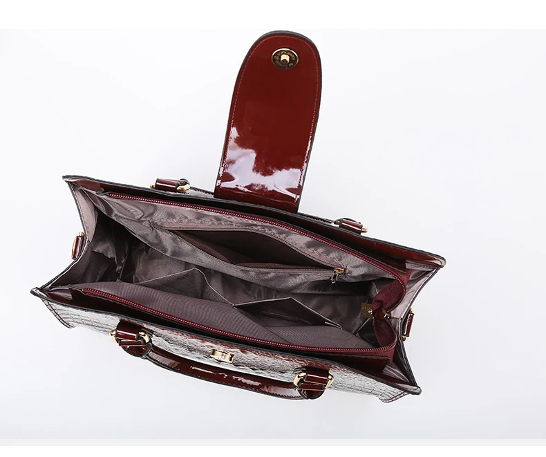 Túi xách nữ đẹp bộ 3 cái - thiết kế vân cá sấu - TX34