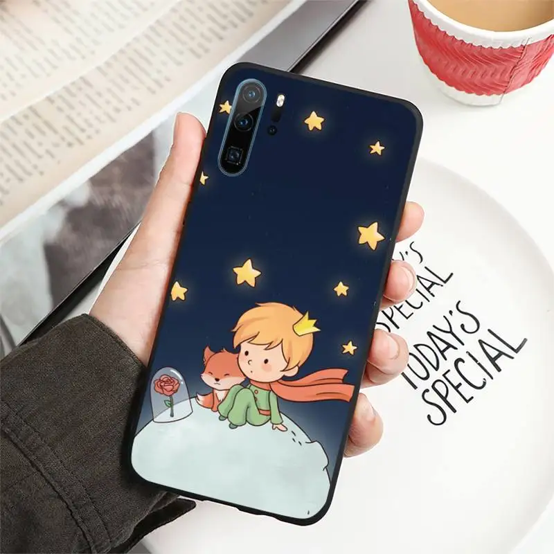 Cartoon king The Little Prince earth space fox Phone Case For Huawei P20 P30 P40 lite Pro P Smart 2019 waterproof case for huawei Cases For Huawei