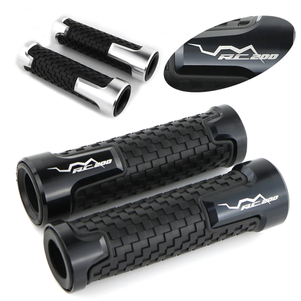 

Motorcycle Accessories CNC Aluminum and Rubber Handle Bar Grip Handle Bar Fit For KTM RC200