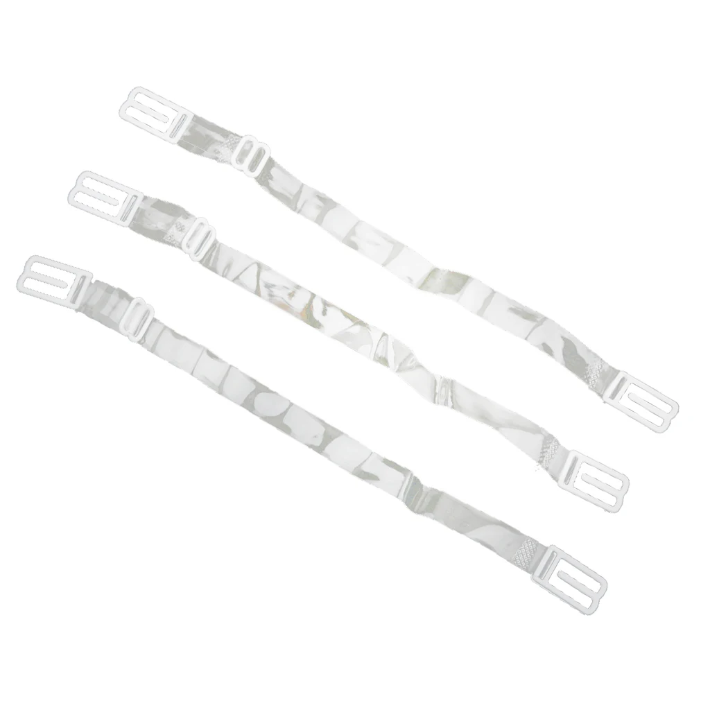3x Non-slip Breast Bra Carrier Clips Rop Strap Holder Rope DIY Replacement