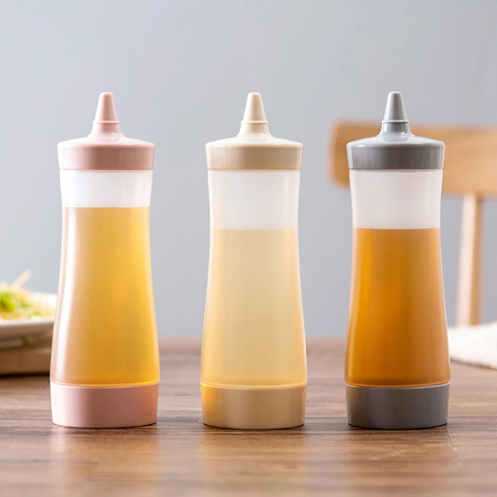 Condiment Squeeze Bottles Kitchen Hot Sauces Olive Oil Bottles Ketchup  Mustard Dispensers Kitchen Accessories Dining Gadgets - AliExpress