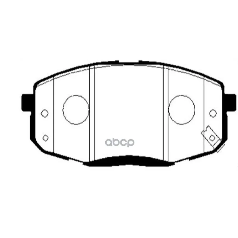 Колодки Тормозные Hyundai I30 07-/Kia Ceed 07-/Carens 02- Передние Ctr Ckkh40 Ctr арт. CKKH40