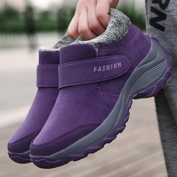 

New 2019 Women Boots High Quality Comfortable Winter Keep Warm Boots Women Non-slip Snow Shoes