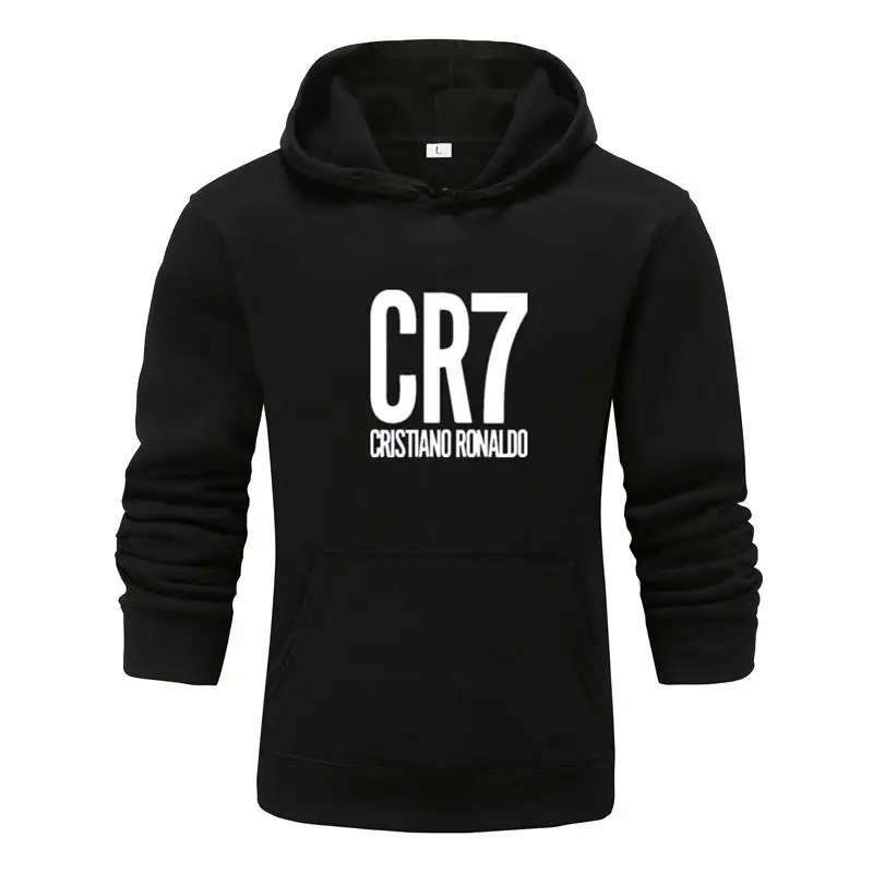 Мужская толстовка с надписью CR7 модная брендовая Повседневная Толстовка