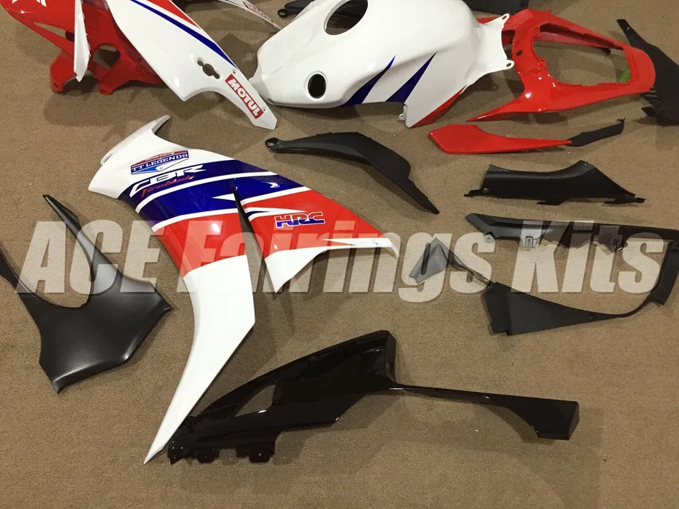 Обтекатели для кузова литые изделия для Honda CBR1000RR для детей возрастом 12, 13, 14, 15, 16 CBR 1000RR 1000 RR 12-15 CBR1000 RR 2012 2013 обтекатель красного и синего цвета
