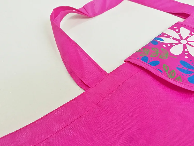 ETya Новые Цветочные Эко складные продуктовые сумки для покупок на застежке Оксфорд рынок многоразовая утилизация сумка большая емкость Сумки для хранения