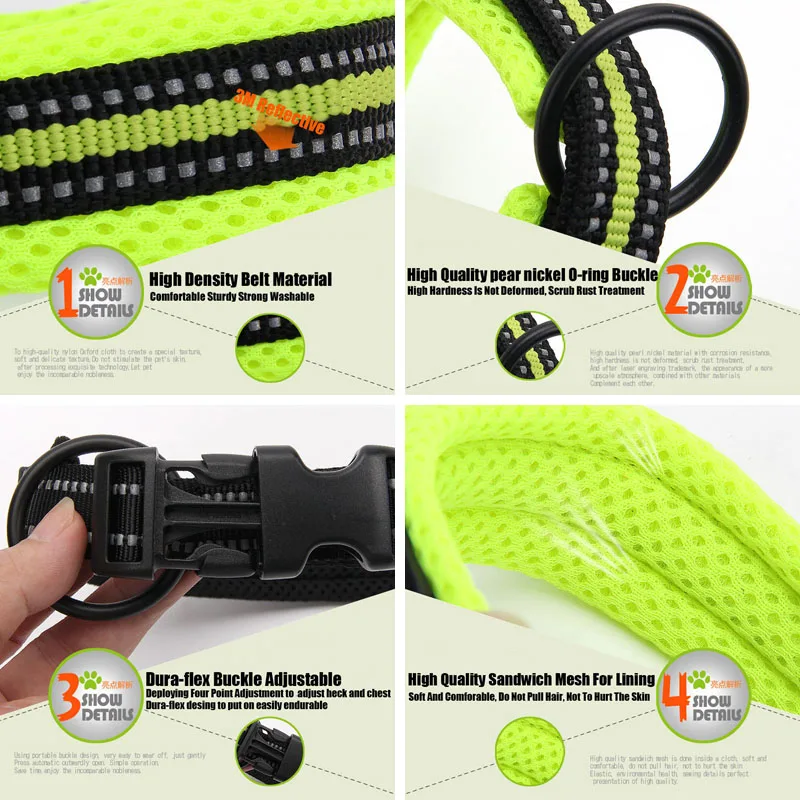 Dog Collar Leash Set Dog Collar Pet Harness Leash Set Pet Harness Set Pet Leash Set