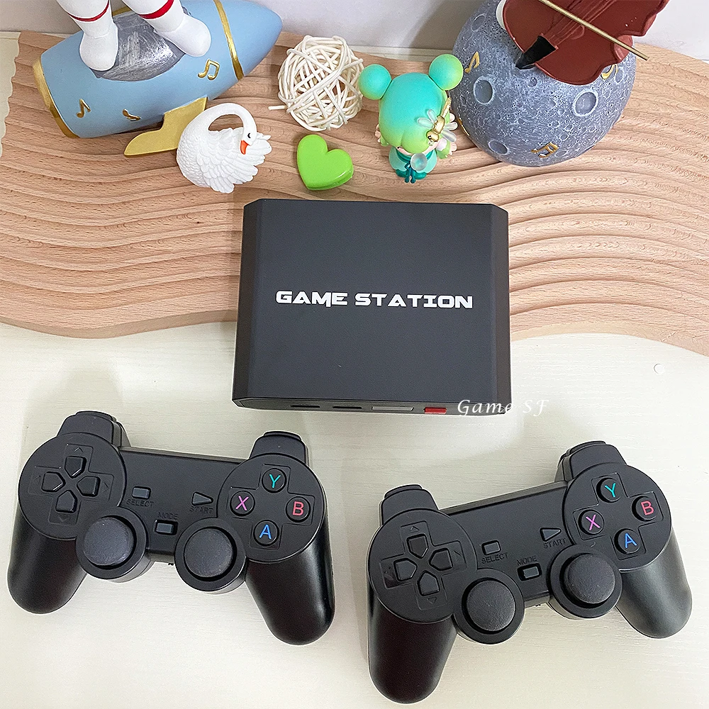 

M8plus HDMI Game Console TV Game Box 2.4G Wireless Controller 10000 Emulator For FC/GB/GBA/SFC/PS1