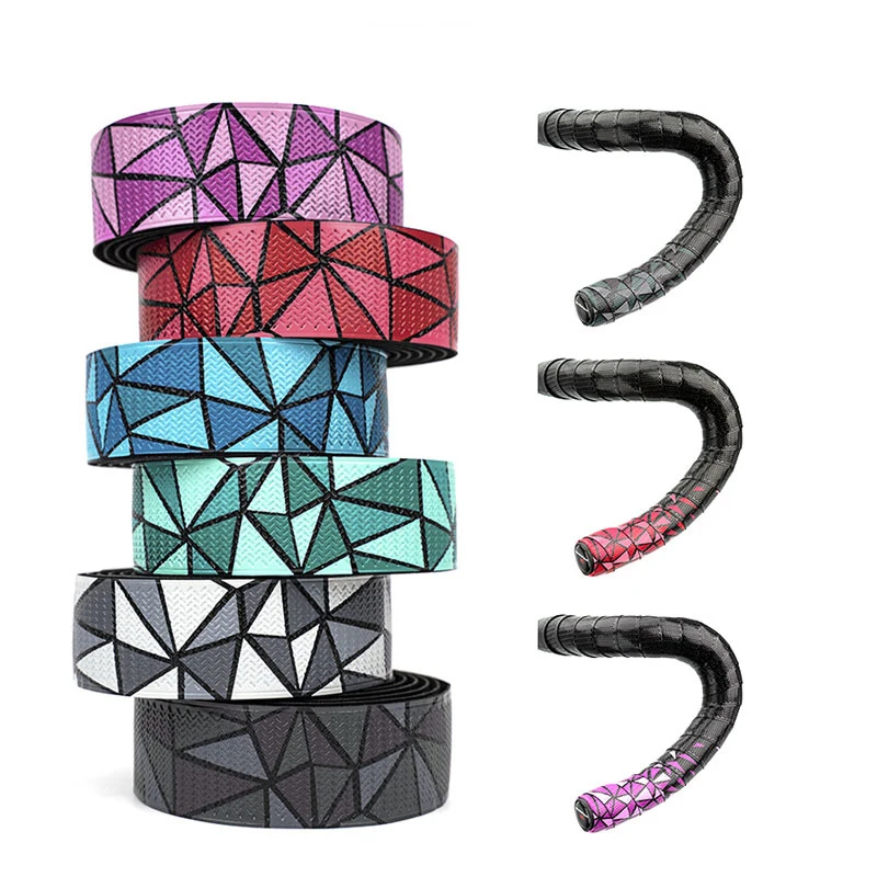 Градиентная лента для руля велосипеда Promend ударопоглощающая EVA 2 метра защита от