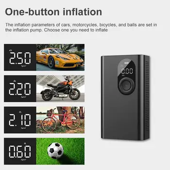

Car Electric Air Compressor Protable Air Pump Mini Tire Inflator Auto Tyre Pumb High Pressure Tire Air Inflator Pump Car Accesso