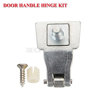 

1 Set Car Chrome Metal Outer Door Handle Hinge Repair Kit OS / NS For FIAT 500 51964555