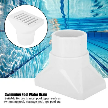 

Main Drain Overflow Outlet Replacement ABS Plastic 11.2*7.3cm Universal