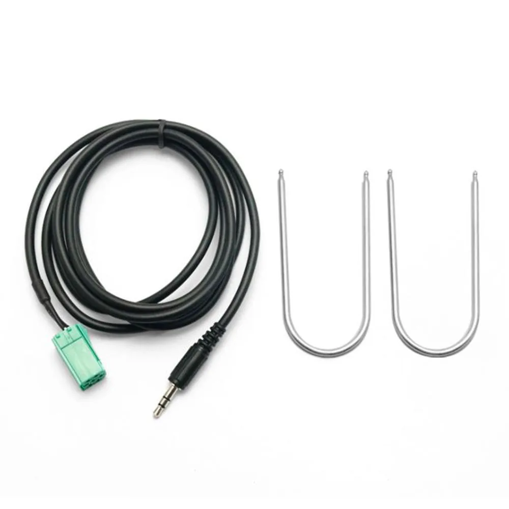 Car Radio Audio Aux In Input 6Pin 3.5mm Adapter &amp removal keys For Renault Clio Megane Laguna iPod / iPhone | Автомобили и
