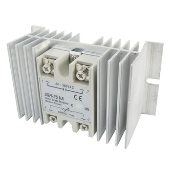 

Solid State Relay SSR Voltage Resistance Regulator 25A 24-380V AC 500K Ohm 1/4W