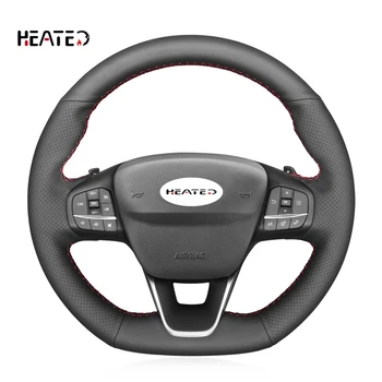 

Braiding Cover for Steering Wheel for Ford Focus ST-Line 2018-2019 Focus ST 2019-2020 Fiesta ST Steering Cover for Ford