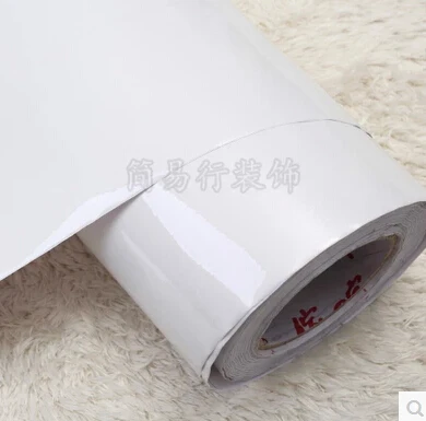 

Reflective shiny white paint pearlescent wallpaper kitchen cabinet furniture pvc self adhesive wallpaper carton sticker