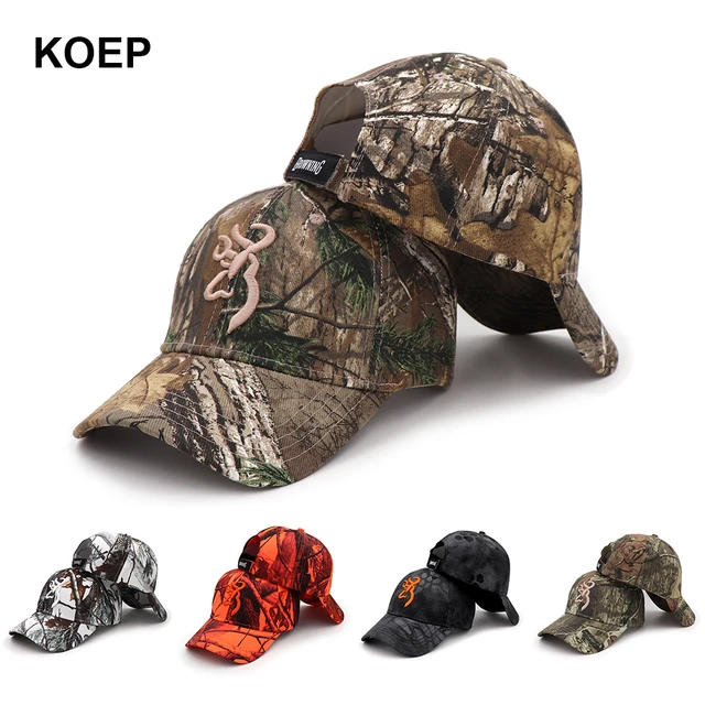 KOEP New Camo Baseball Cap Fishing Caps Men Outdoor Hunting Camouflage  Jungle Hat Airsoft Tactical Hiking Casquette Hats