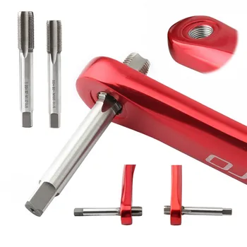 

Bicycle Pedal Taps Right Hand And Left Hand Thread Tap Set For Pedal Bushing Bike Bicycle Crank Repair Tool