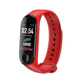 

Color IPS Screen Smart Sport Fitness Bracelet Blood Pressure Activity Tracker Smart Wristband For Men Women Watches