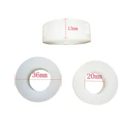 10Pcs White Reverse Silicone Wheel Solid Ink Coding Machine MY-380 Accessories