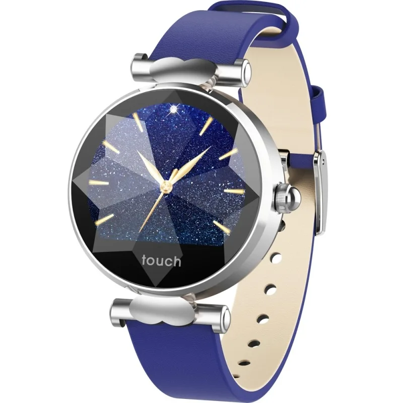 blue B80 Smart lady band B80 Смарт женские часы с браслетом пульсометр кровяное давление фитнес-трекер Smartwatch для ios android - Цвет: blue