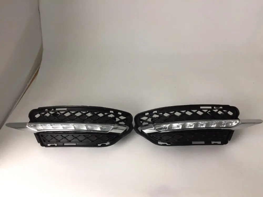 Qirun светодиодный фонарь дневного света DRL для Mercedes-Benz W221 S300 S350 S500 S600 2009-2012