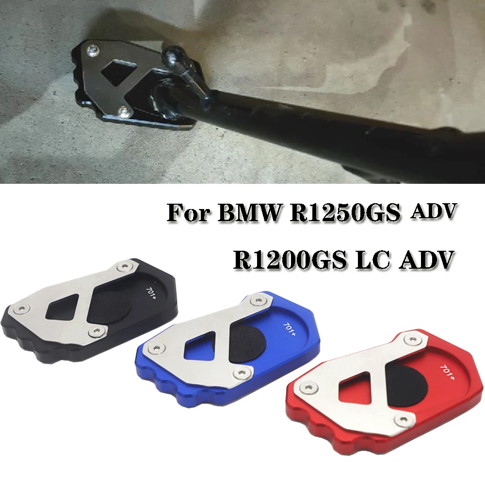 

Motorcycle Accessories For BMW R1250GS ADV R1200GS LC ADV 2016-ON Kickstand Foot Side Stand Extension Pad Support Plate