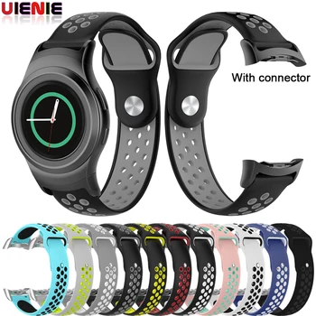 

Sport Silicone Watchband for Samsung Galaxy Gear S2 R720 R730 Replacement Bracelet Band Strap for SM-R720 Smart Watch