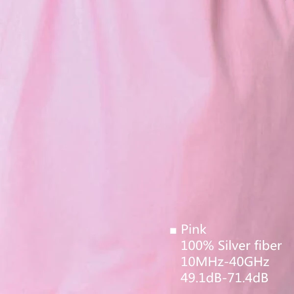 Ajiacn подлинное электромагнитное излучение защитное пальто мониторинг комнаты и компьютерной комнаты EMF Экранирование анти-излучения пальто - Цвет: Pink Ag