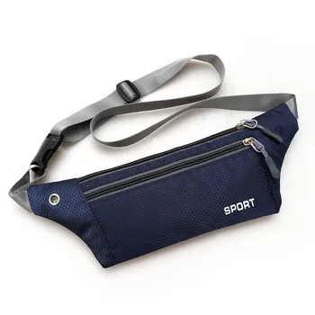 

3 Layer Zipper Chest Bag Shoulder Waterproof Belt Bum Waist Pouch Zip Bag Fanny Packs