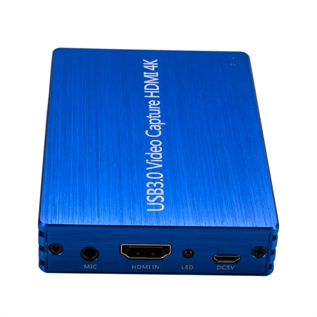 4K X 2K USB3.0 HDMI к HDMI кольцо Выход HD Capture карты в прямом эфире OBS игра в прямом эфире Бо-х