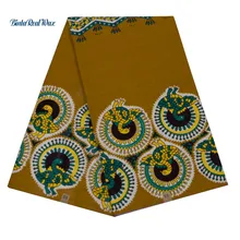 Хлопок Высокое качество 6 ярдов африканская Гарантированная голландская ткань базин с восковой печатью binta настоящий воск голландский воск ткани 24fs1254