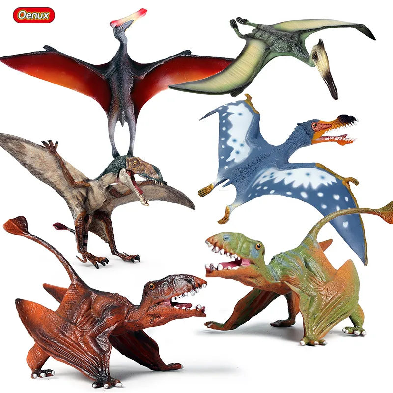 Oenux-Original-All-Kinds-Of-Jurassic-Pterosaur-Pterosauria-Bird-PVC-Action-Figures-Jurassic-Dinosaurs-Model-Toys