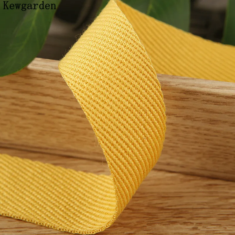 Kewgarden Twill Cotton Linen Ribbon 10 Yards