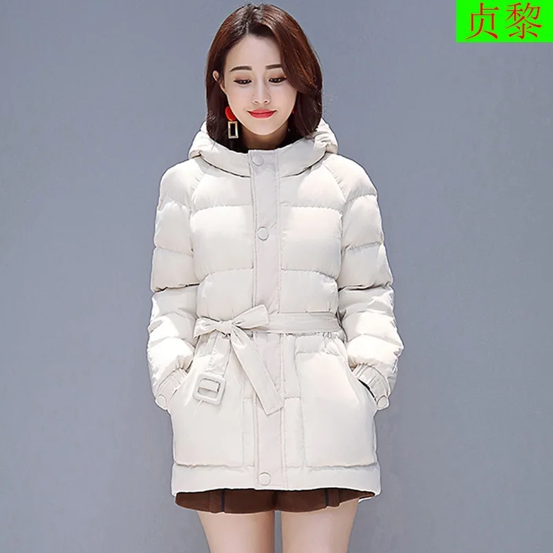 

2018 Winter New Style WOMEN'S Dress-Style Short Cotton-padded Jacket Slim Fit Versatile down Cotton Clothes Short Thick Coat