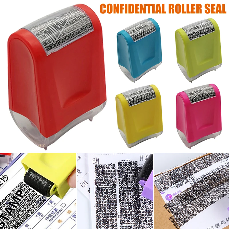 Roller Identity Theft Protection Stamp for Guarding Your ID Privacy Confidential Data KI | Дом и сад