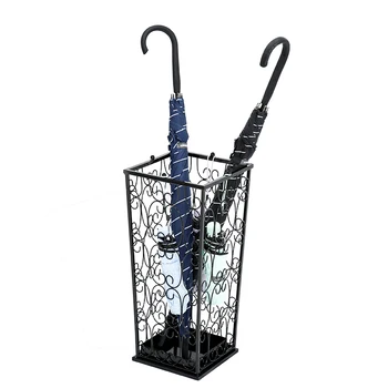 

Iron home umbrella stand creative office umbrella bucket hotel folding umbrella storage bucket LL1111711