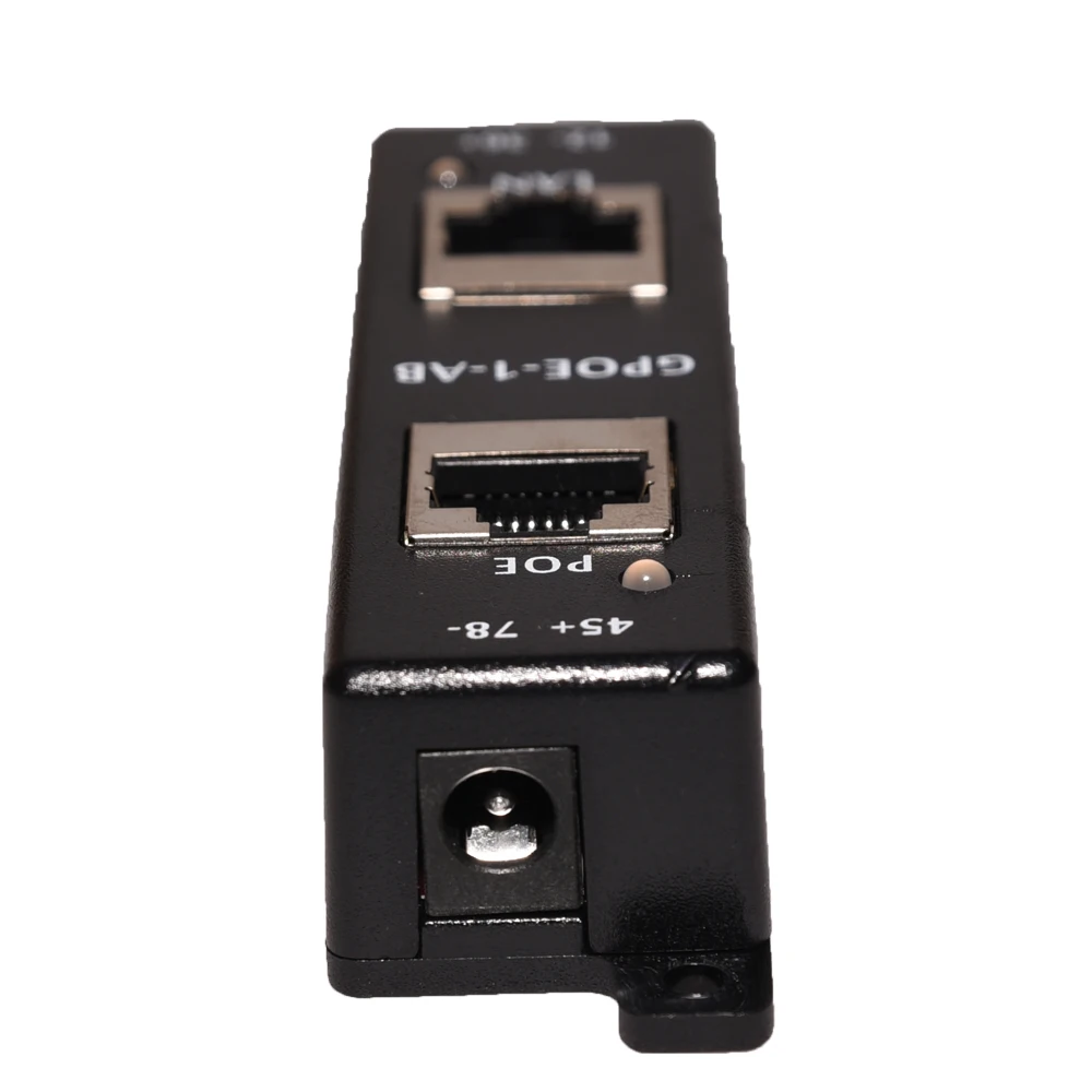 1 порт Gigabit Power over Ethernet PoE инжектор питания 802.3bt устройство источник в комплект не