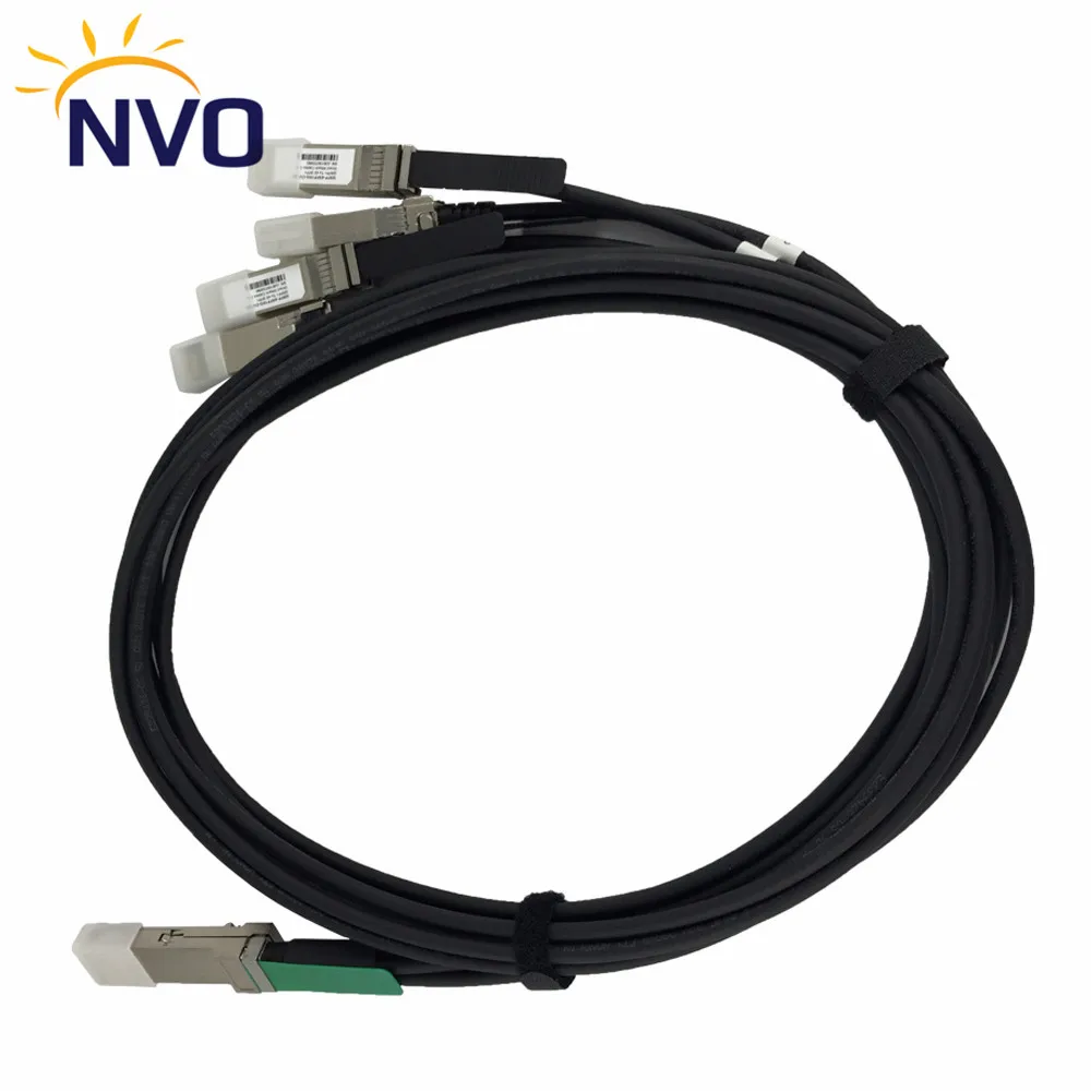 2pcs/Lot 40G QSFP+to 4*SFP+ 7M Passive DAC Direct Copper QSFP+ to 4*10G SFP+ 24AWG Attach Twinax Cable 7mete | Мобильные телефоны и