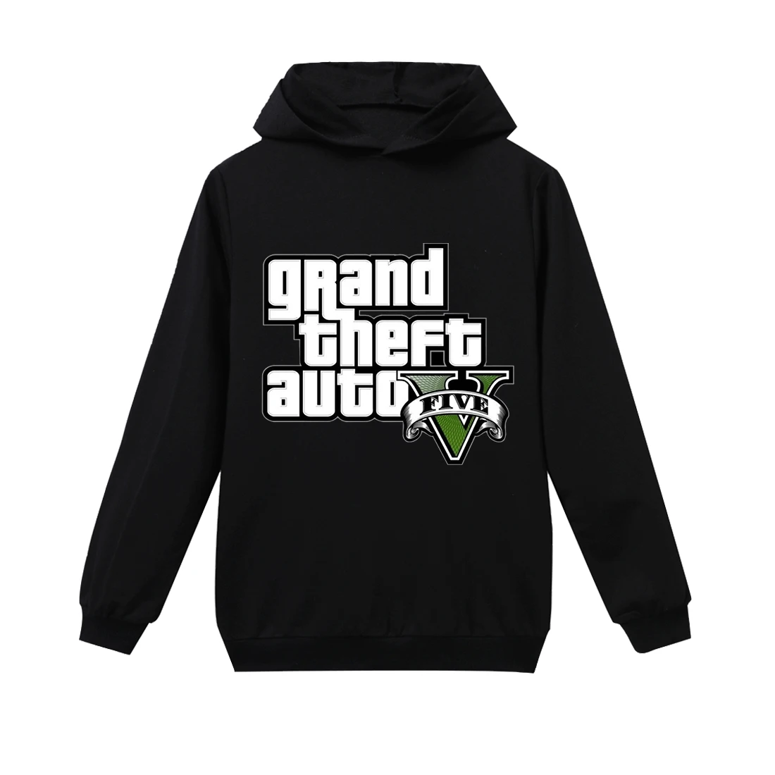 Новые летние футболки детская одежда для мальчиков с принтом «Grand Theft Auto GTA 5» хлопковые футболки с короткими рукавами Топы для малышей, Детская толстовка с капюшоном